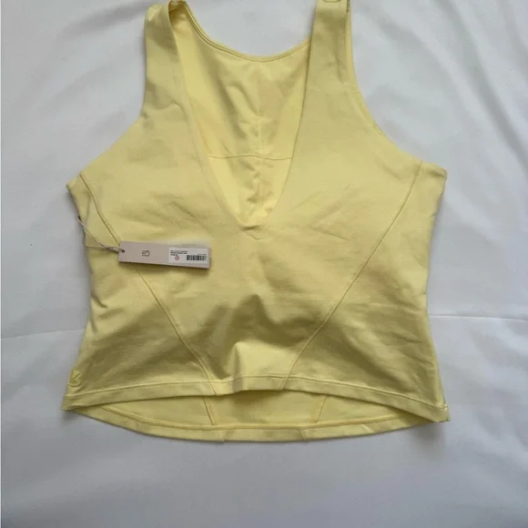 BuffBunny Light Yellow Women's Intimate Top - Picture 6 of 9